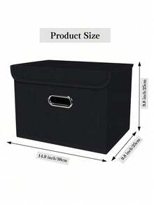 1 Piece Of Foldable Clothing And Blanket Storage Bag, Storage Box With Transparent Window And Handle, Reinforced Foldable Linen Storage Basket, Fabric Can Be Placed On The Window Wardrobe Storage Rack, Large Clothing Storage Box For Bedroom, Closet, Clothes And Blankets