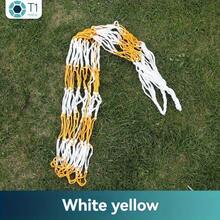 Borsa a rete in nylon resistente per il trasporto di grandi palloni, portatile per pallacanestro, calcio, pallavolo, palle da gioco - Multicolore - Visualizzare 5