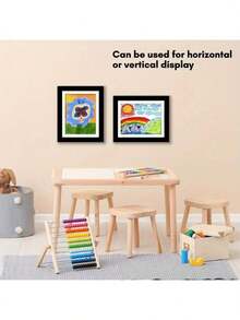 1 Peça Moldura de Foto de Arte com Abertura Frontal Magnética e Moldura Substituível, Moldura de Foto Elegante Montada na Parede em Diversas Cores e Estilos para Pôsteres, Fotos, Pinturas, Exibição de Imagens, Decoração de Casa e Escritório, Decoração Moderna de Casa, Moldura de Foto para Montagem na Parede para Natal, Dia dos Namorados, Decoração de Ano Novo