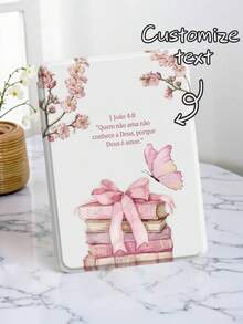 Ayotu 1pc Customized Name Text Design Protective Case, Compatible With Kindle Paperwhite 6 2024 (7 Inch) / Kindle 11th Gen (2024) 6 Inch, Kindle 10th Gen (2019), Clara Bw, Vintage Bookshelf Design E-Reader Protective Case, Kindle Accessories, Kindle Protective Case, Auto Sleep/Wake, Comfortable Material, Magnetic Design, Anti-Drop, Suitable As Birthday/Holiday Gift. - Multicolor - View 46
