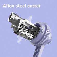 Deli 5-Gear Adjustable Rotary Pencil Sharpener - Large Capacity & Long-Last Blade For Office, School, And Art Use