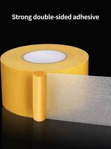 Nastro biadesivo extra forte, adesivo multifunzionale adatto per pareti, vetro e metallo, impermeabile, molto adatto per artigianato, utilizzato in casa/ufficio, trasparente, con forte adesione a tessuti, cartongesso e legno, ideale per strumenti di decorazione domestica, adesivi, decalcomanie da parete - Multicolore - Visualizzare 3