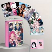 55pcs Anime Alien Stage Collection Cards - High Definition Double-Sided Printing, Vivid Character Design, Suitable For Collection And Decoration, Ideal Gift For Anime Fans, Anime Cards, Anime Accessories - Multicolor - View 9