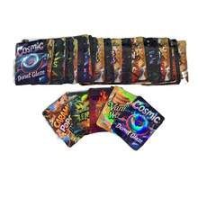 100 Pcs, 5 Cartoon Designs Laser Seal Bags 3.94x4.92 Inches - Party Favor Bags, Reusable Polyester Packaging, Suitable For Party Favors, Christmas And Halloween, Birthday Gifts