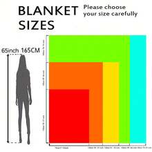 1 pièce Couverture en flanelle avec design d'éléments de Noël, représentant le Père Noël, le bonhomme de neige, l'homme en pain d'épices et les designs d'élans. Super douce, chaude et confortable pour le canapé et le lit. Peut être utilisée comme couverture de climatisation et couverture rafraîchissante. Cadeau idéal pour Noël à offrir à la famille et aux amis. Décoration d'intérieur créative avec des motifs intéressants. - Multicolore - Voir 3