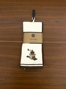 2-Pack 100% Cotton Kitchen Towels – 40x60 Cm | Soft Texture, Highly Absorbent, Dual-Sided Towels – MADE IN TURKEY