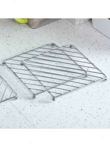 1/3pcs Square Heat Insulation Mat, Heat Resistant Kitchen Table Coaster, Cup Mat, Placemat, Christmas Gift - True Color - View 10