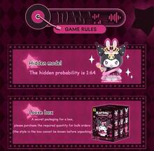Miniso Figura de juguete de la serie Idol Sparkling de Sanrio Kuromi, lindo decorativo de escritorio y regalo coleccionable - Multicolor - Ver 11
