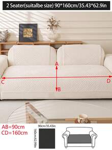 1 husă de pernă de canapea din pluș cald, pernă de șezut minimalistă modernă, husă de canapea rezistentă la praf și lavabilă, moale și rezistentă la decolorare, potrivită pentru animale de companie, se potrivește canapelei în formă de L și canapelei cu 1/2/3/4 locuri, potrivită pentru dormitor, birou, living