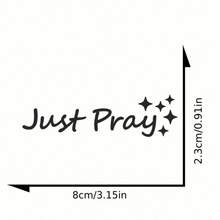 1pc Car Rearview Mirror Stickers ,Mirror Decal For Car, Waterproof Christian Car Accessories For Bottle Laptop Window Sticker Suitable For Car Rearview Mirrors, Water Cups, Mirrors