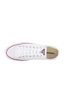 Converse Chuck Taylor All Star 低帮男女款篮球鞋、休闲鞋、情侣鞋 M7652C - 白色 - 查看 4