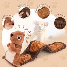 Dog Puzzle Toy, Squirrel Interactive Dog Toy With 2 Chew Balls, Squeaky Dog Toys To Keep Them Busy, Dog Treat Games For Small Puppy, Snuffle Enrichment Toy Anti Boredom, Cognitive Dogs Toy - 1 - 查看 2