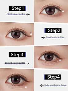 Amortals 1.5毫米超细凝胶眼线笔，哑光棕色，防水防晕染，持久显色，适合所有肤质，是日常、旅行、圣诞节、万圣节、感恩节、情人节、送礼、派对、浪漫约会、朋友聚会、婚礼、通勤、面试、毕业典礼等场合的理想化妆工具。 - 棕色 - 查看 7