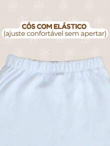 Maternity Outing Kit Bodysuit 100% Cotton - White - View 4