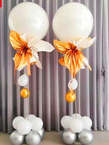 2pcs/Set Balloon Stand Holder, Floating Balloon Column, 36 Inch Helium Balloon Pole, Extendable Balloon Arch Stand - Suitable for Large Balloons - View 5