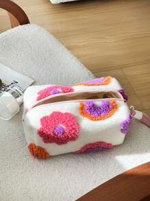 MEYOU FAIRY 化妆包、便携手提包、收纳包、洗漱包、大容量化妆包、化妆品和纸巾收纳包、旅行必备包、收纳包、女士卫生巾收纳包、学生铅笔盒、内袋、拉链手提包收纳包、带拉链的化妆包、化妆袋、化妆品收纳包、化妆品整理包、旅行、化妆包、包、梳妆台、化妆包、旅行必备、化妆包、包、旅行必备、梳妆台配件、小型化妆包、小袋、化妆包、旅行必备 - 彩色 - 查看 9