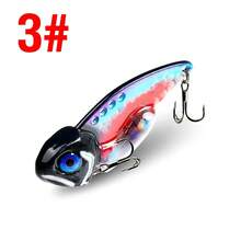 8 pezzi Esche da pesca VIB multicolore per uso esterno, esca artificiale con fori, 7g/10g/15g/20g, adatta per acqua dolce e salata