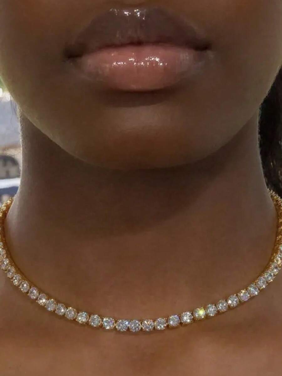 1 女士项链，正式场合项链领饰 - 款式6 - 查看 1