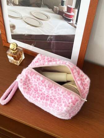 MEYOU FAIRY Bolsa de maquillaje, bolsa portátil de mano, bolsa de almacenamiento, bolsa de aseo, bolsa de maquillaje de gran capacidad, bolsa de almacenamiento de pañuelos de maquillaje, bolsa de viaje esencial, bolsa de almacenamiento, bolsa de almacenamiento de toallas sanitarias para mujeres y niñas, estuche de lápices para estudiantes, bolsa interior, bolsa de almohada con cremallera, bolsa cuadrada, bolsa de maquillaje de lana de otoño e invierno, regalos de Navidad, bolsa, viaje, regalos para mujeres viajeras esenciales, bolsa, embrague / bolso pequeño, organizador de maquillaje, organizador de maquillaje, bolsa, soporte de brochas, mini bolsa, bolsa de gran capacidad, regalos para mujeres, regalos de Navidad, ideas de regalo para mujeres