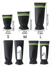 2pcs Outdoor Faucet Covers For Winter Thickened Outside Garden Faucet Socks For Freeze Protection Reusable Insulated Faucet Covers