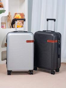 轻便简约旅行箱拉杆行李箱男女通用旅行托运 - 彩色 - 查看 2