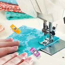 Stainless Steel Spring Thread Clips (20-Pack): Multiple Colors For Diverse Handicraft Scenarios, Universal For Quilting, Book Binding & Handicraft Projects, Durable & Wear-Resistant Stainless Steel Material - 20件 - 查看 4