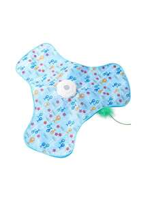 Hide And Seek Interactive Cat Toys, Moving Concealed Wand Feather, Automatic Chargeable Indoor Kitten Exercise Kicker - Multicolor - View 9