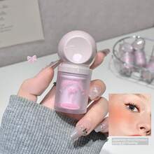 SHAQINUO Rubor líquido ligero, hidratante y de textura fina, de larga duración, fácil de aplicar, con un color vibrante, acabado uniforme y transparente, crea un aspecto radiante y saludable