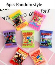 12pcs/6pcs/3pcs Playful Snack-Themed Fridge Magnets - Vibrant Cartoon-Inspired Refrigerator Decor - Durable Resin Kitchen & Office Accessories - Fun Whiteboard Magnets & Gift Set