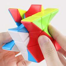 1pc Speed Asymmetrical Magic Cube Children Educational Toy Logical & Thinking Training Game