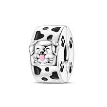 1 قطعة من الفضة المطلية بالذهب قلادة على شكل كلاب من أنواع الريتريفر الذهبي والبومرانيان والبيجل والبلدوج والشنوزر، مناسبة لصنع الأساور والقلائد والمفاتيح والمجوهرات DIY، هدية مناسبة للأصدقاء والعائلة للاستخدام اليومي