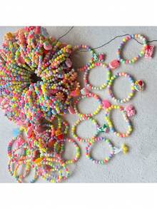 50/30/25/20/15/10/1pc Assorted Color Bracelets, Cute DIY Bracelets, Birthday Party Decor, Party Favor Jewelry Accessories, Gift Bags, Classroom Prizes, Birthday Gifts, Gifts School Supplies Trinkets Party Supplies Back To School Supplies Party Supplies Trinkets Wedding Mini Stuff