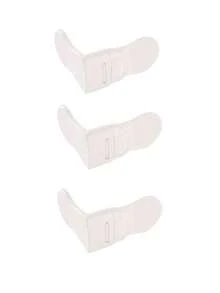 1/3/5Pcs Cabinet Locks, Easy Install No-Drill, Strong Adhesive, For Drawers, Cabinets, Fridge, Proofing, Ideal Gift For Holidays - White - View 13