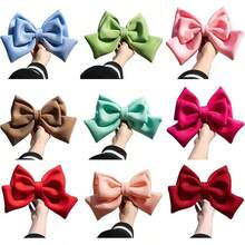 Motorcycle Helmets Bowknot Decoration Adhesive Large Bowknot Ornament Motorbike Helmets Decor Fashion Helmets Patches - 酒紅色 - 查看 7