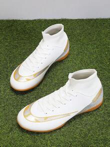 男式成人 TF 足球鞋室内五人制足球鞋宽版训练运动鞋男女通用