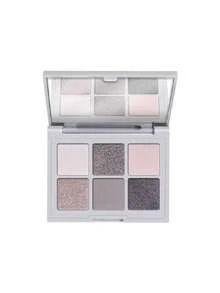 Essence Paleta de sombras de ojos mate de seis colores con polvo finamente molido, adecuada para mujeres (Burdeos/Estética melancólica) - Placa de cemento Moonlight - Ver 7
