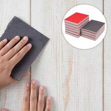 20 Pcs Sanding Pads Paper For Body Car Round Fine Sandpaper - Red - View 10