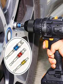 3pcs/Set Carbon Steel Screwdriver Socket, Tools For Men