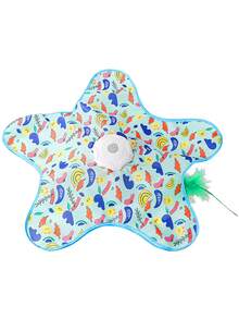 Hide And Seek Interactive Cat Toys, Moving Concealed Wand Feather, Automatic Chargeable Indoor Kitten Exercise Kicker - Multicolor - View 10