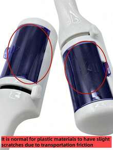 1pc Elegant Ceramic Toilet Brush With Long Handle - Black & White Cat Design, Decorative Bathroom Cleaning Tool, Suitable For Modern Home Decor, Toilet Brush Holder