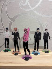 Yarichin Club Anime Button Pin Metal Badge Kawaii Yuri Ayato Yui Tamura Brooch Bag Coat Accessories Jewelry Fans Collect Gifts - Multicolor - View 1