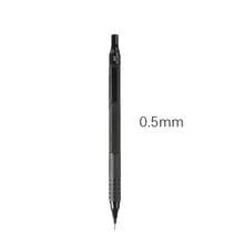 European And American 0.3 0.5 0.7 2.0mm Art Drawing Mechanical Pencil Low Center Of Gravity Retractable Nib Metal Mechanical Pencil Back To School - Black - View 12