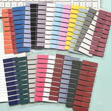 32 Packs (6400 Sheets) / 23 Packs (4600 Sheets) / 14 Packs (2800 Sheets) / 10 Packs (2000 Sheets) 7 Packs (1400 Sheets) / 6 Packs (1200 Sheets) Semi-Transparent PET Sticky Notes, Index Stickers, Indicator Stickers, Solid Color Attractive Index Stickers, Student & Office Supplies - Multicolor - View 7