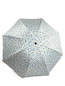 23" Transparent Umbrella With Automatic Opening - Blue - View 10