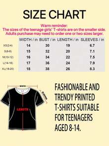 Teen Girl Clothes Baby Tee Y2K Style, Woman In Portrait Print Short Sleeve Tee, Teen Shirts Girls Clothes, Round Neck Breathable Fabric, Teen Girl Outfits Elegant Gifts - 黑色 - 查看 2