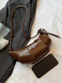 2025 New Croissant-Shaped Versatile Women's Handbag, Lightweight Commuter Small Crossbody Bag