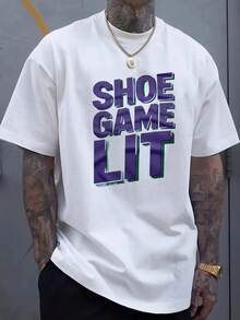 Camiseta con iluminación del juego de zapatos - Blanco - Ver 1