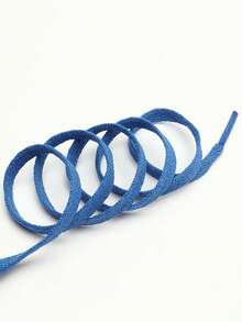 1.2米扁平男女通用鞋带，涤纶编织鞋带，适用于各种运动鞋和休闲鞋 - 彩色 - 查看 3