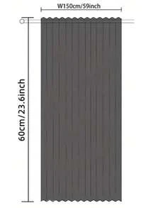 1pc Pink Geometric Hollow-Out Curtain, Boho Copper Coin Hollow Rectangle Sheer Curtain, Suitable For Bedroom, Living Room, Kitchen, Dining Room, Cafe, Gym, Foyer, All Season Home Use - Pink - View 15