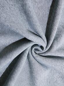 Sudadera con Capucha Estilo Casual - Gris claro 1 - Ver 4